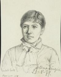 Gunhild Gude [Tegning]