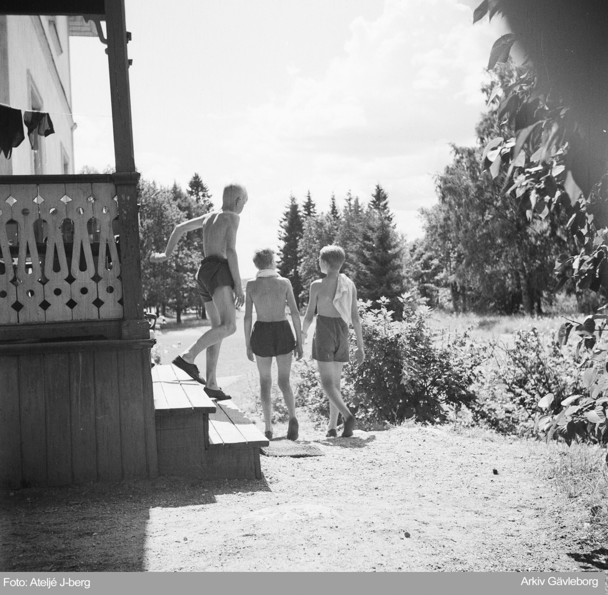 Sommarhemmet Kvistrum vid Norrlandet utanför Gävle, KFUM - Kristliga Föreningen för Unga Människor.