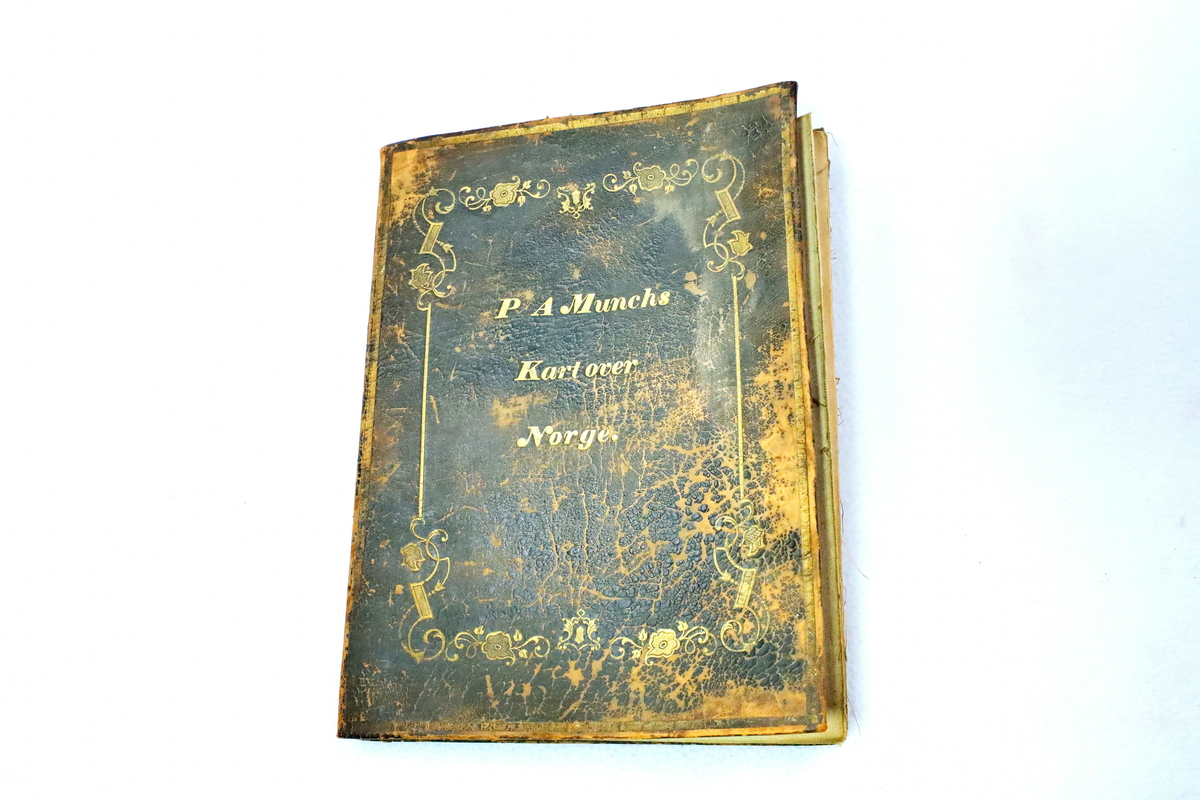 Kart frå boksamlinga til Ivar Aasen