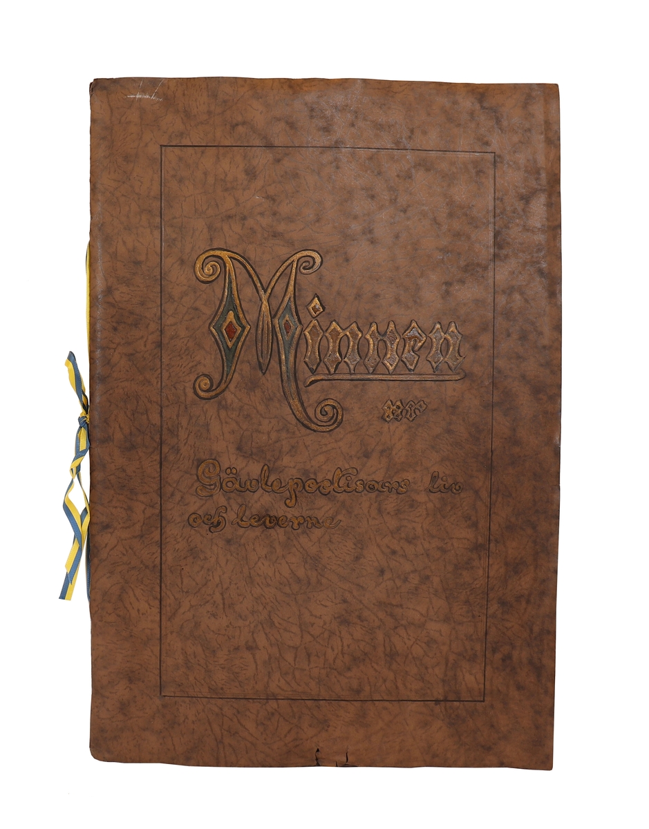 Minne av Gävlepostisars liv och leverne, spridda år 1894 till 1934.