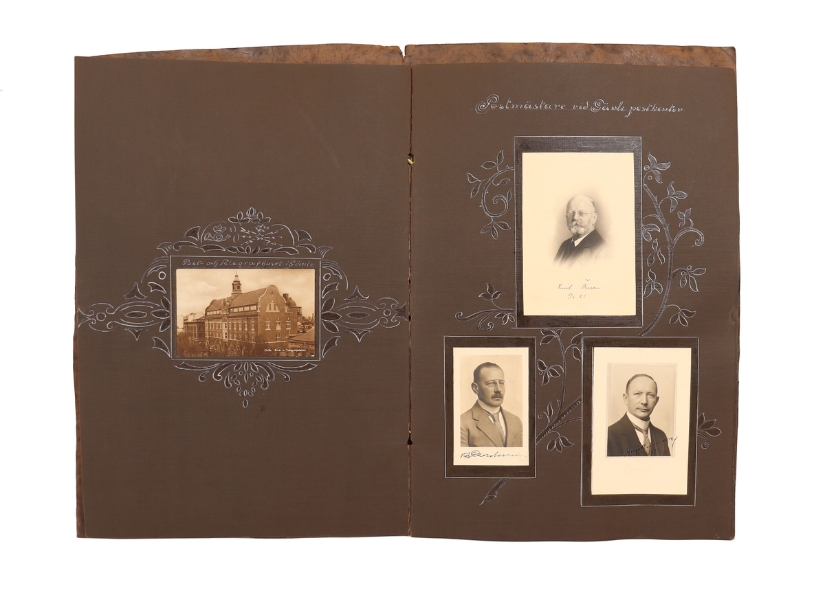 Minne av Gävlepostisars liv och leverne, spridda år 1894 till 1934.