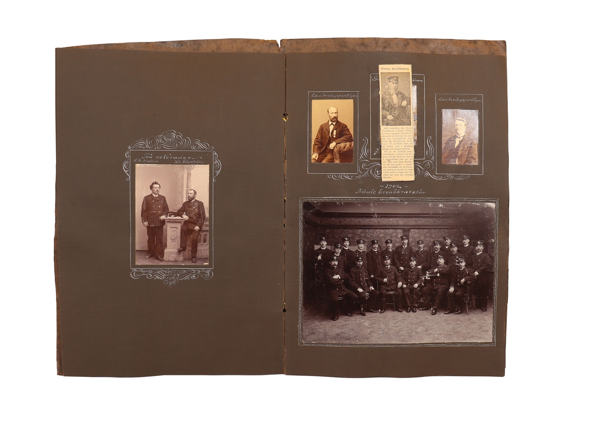 Minne av Gävlepostisars liv och leverne, spridda år 1894 till 1934.