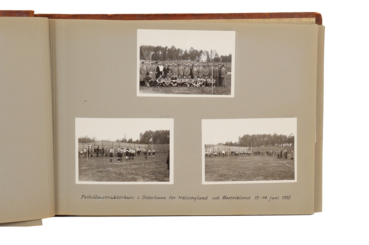 Hälsinglands fotbollförbund, spridda år från 1907 till 1942.