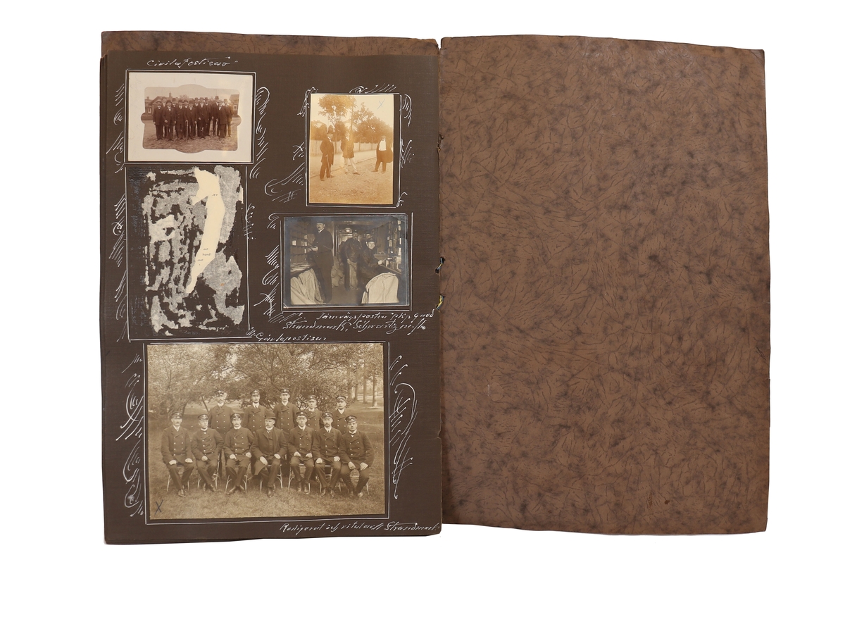 Minne av Gävlepostisars liv och leverne, spridda år 1894 till 1934.