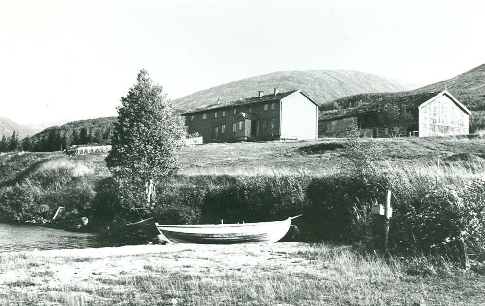 Bustadmoen, Fiplingdal, ca. 1960.