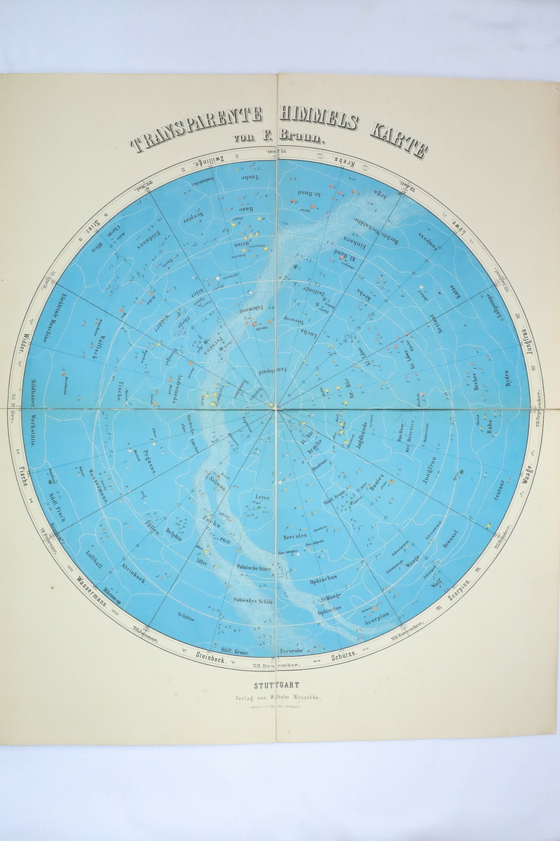 Kart frå boksamlinga til Ivar Aasen