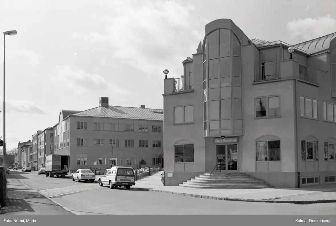 Nya landstingshuset på Strömgatan, fasaden mot Strömgatan. -Kalmar läns ...