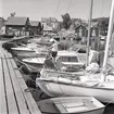 Bild från kajen i Öregrunds hamn, 1969.