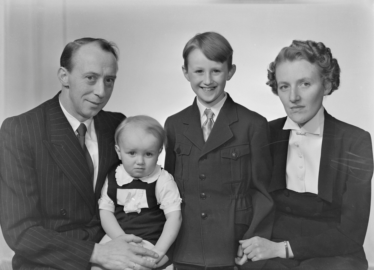 Olav Jansen med familie