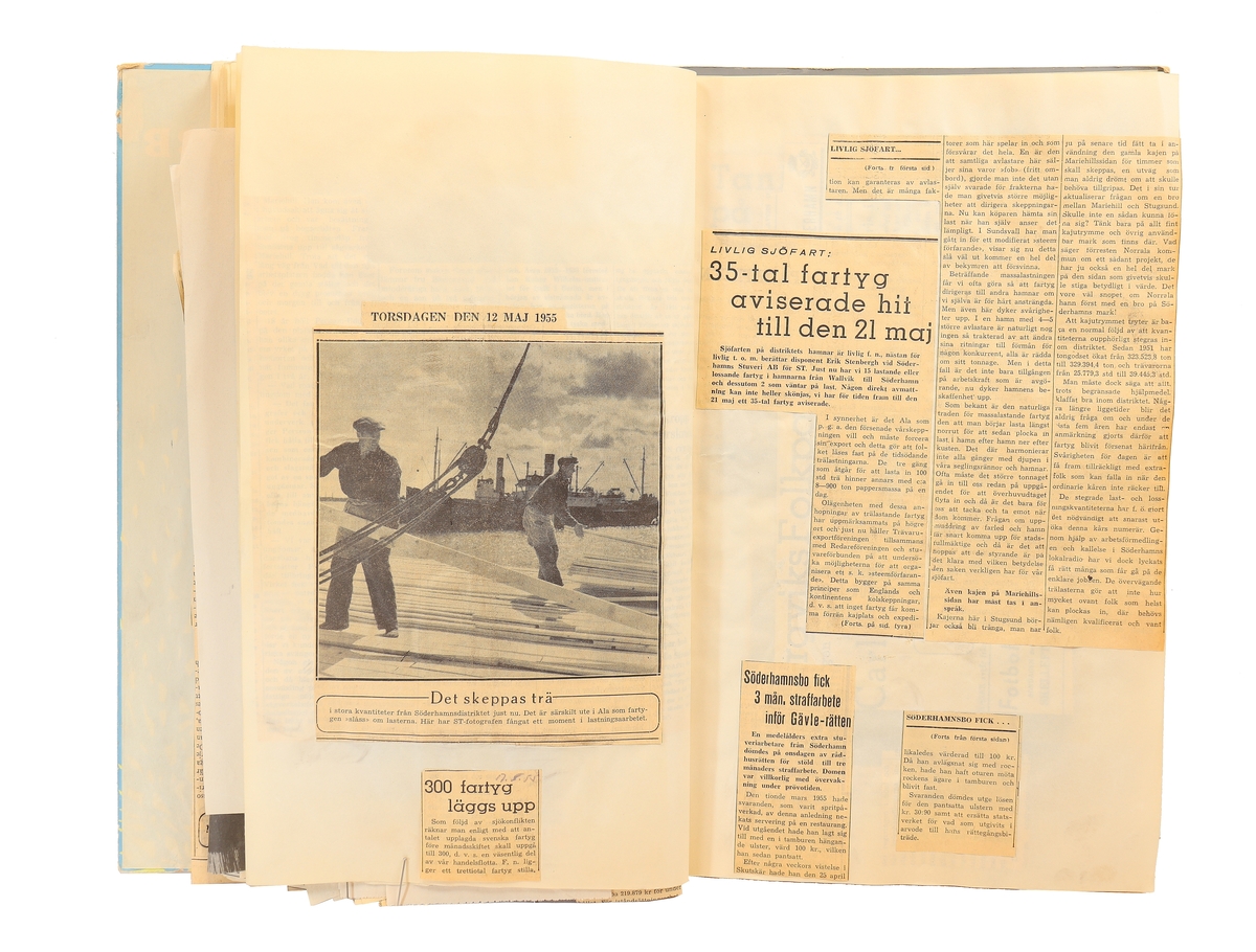 Pressklipp från Tull - Kust Sundsvallsavdelningen sektion Gävle.