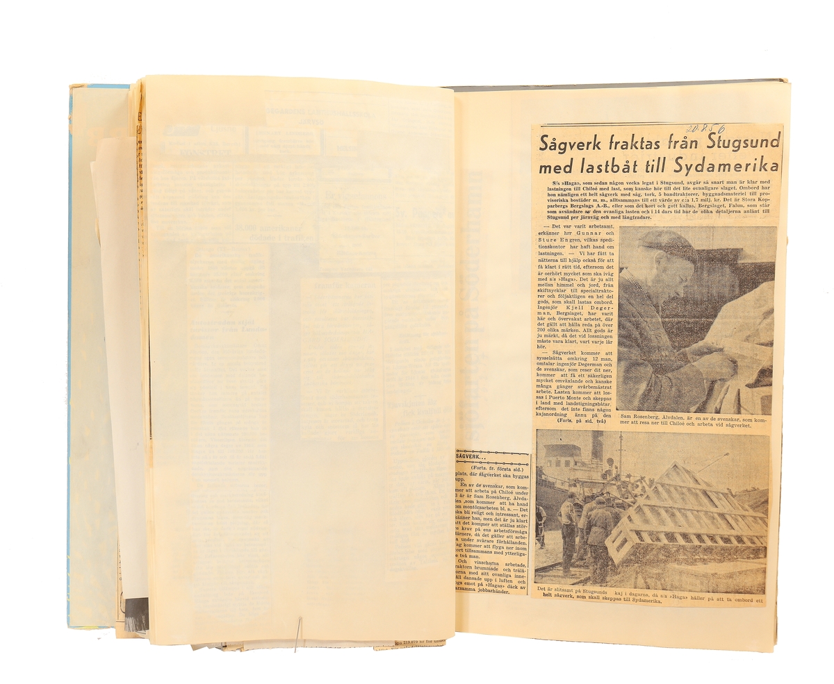 Pressklipp från Tull - Kust Sundsvallsavdelningen sektion Gävle.