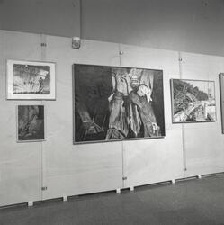 Utställningen "Sjömanskonst". Inledningen av utställningen m