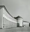 Statens Sjöhistoriska museum under byggnad. Uppförande av AB Fundament Stockholm.