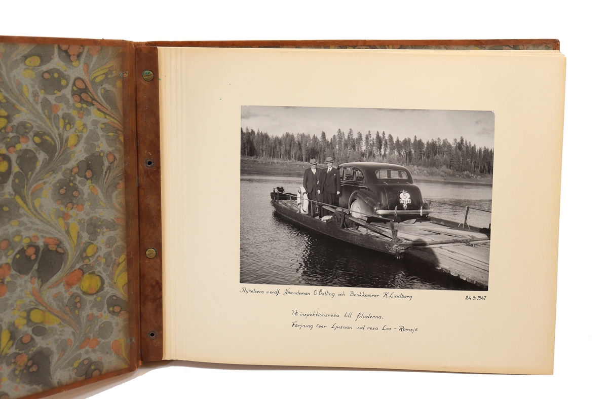 Fotografier från sparbanksverksamheten i Gävleborgs län. Se nedan för nedladdningsbar PDF.