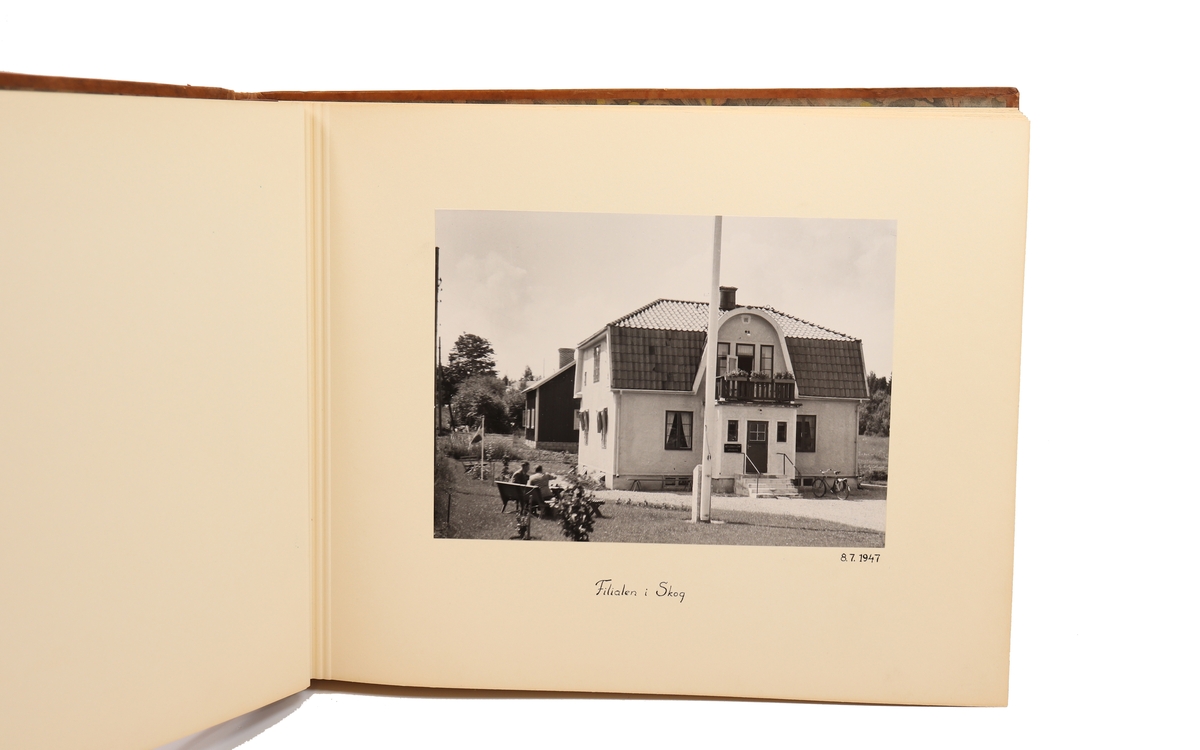 Fotografier från sparbanksverksamheten i Gävleborgs län. Se nedan för nedladdningsbar PDF.