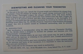 Tonometer