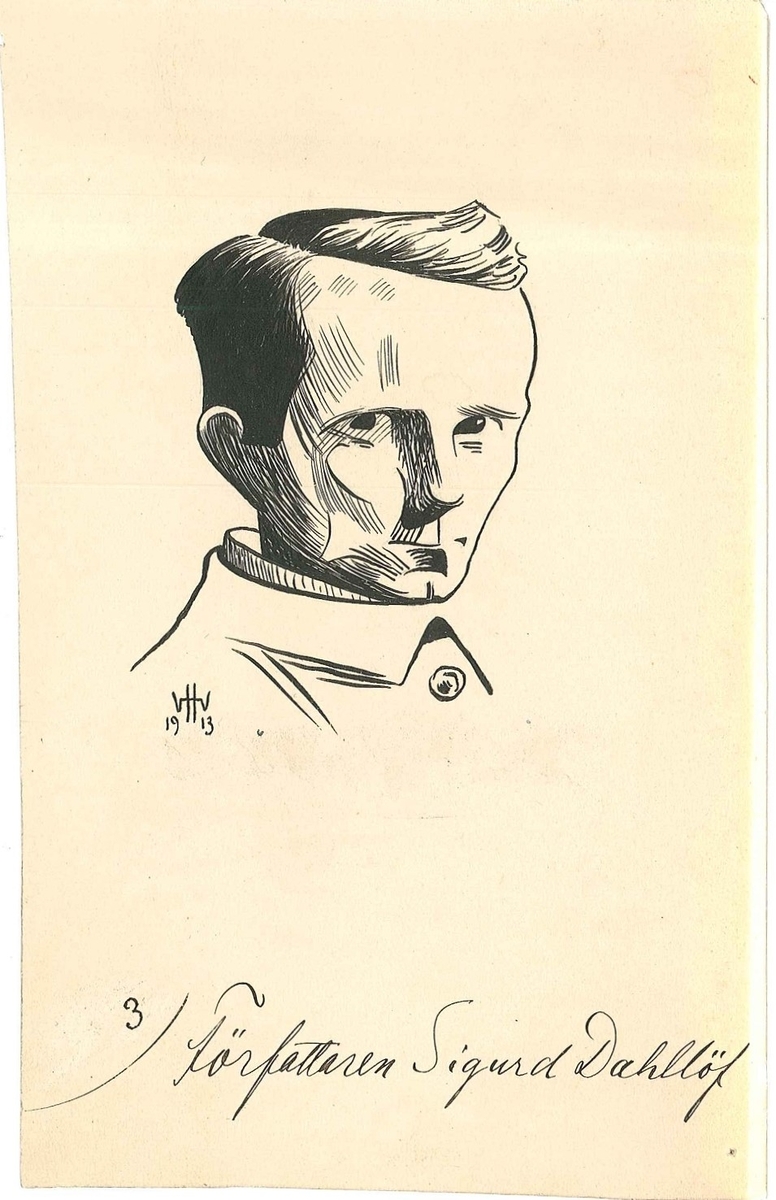 Författaren Sigurd Dahlöf