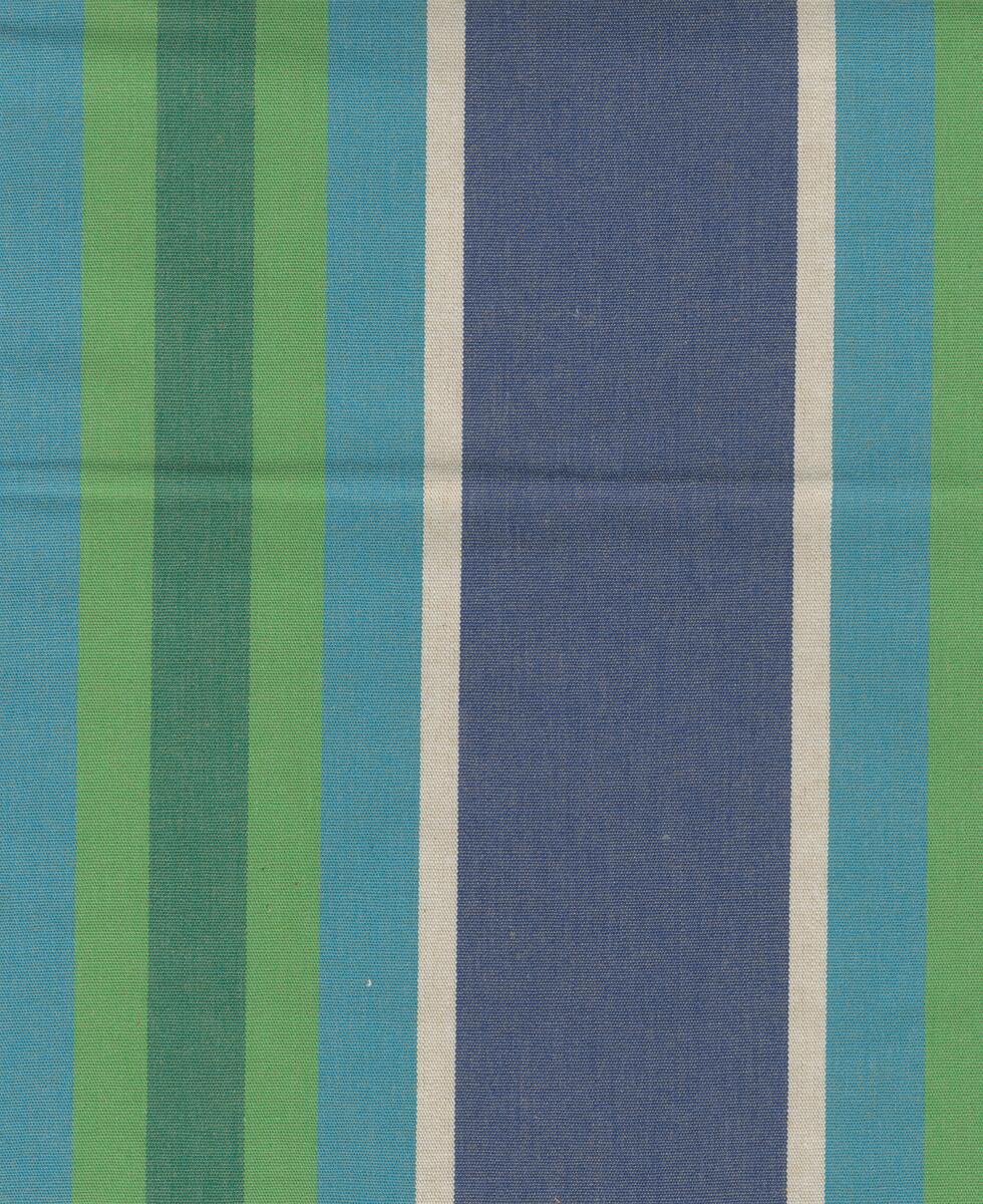 Fritidsväv, huvudfästade: Randigt i orange, gult, rött, vitt och brunt. Randigt i grönt, ljusblått, vitt, mörkblått, mörkgrönt.