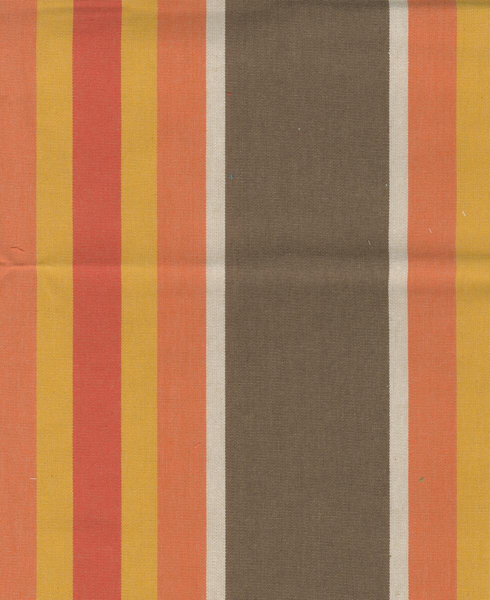 Fritidsväv, huvudfästade: Randigt i orange, gult, rött, vitt och brunt. Randigt i grönt, ljusblått, vitt, mörkblått, mörkgrönt.