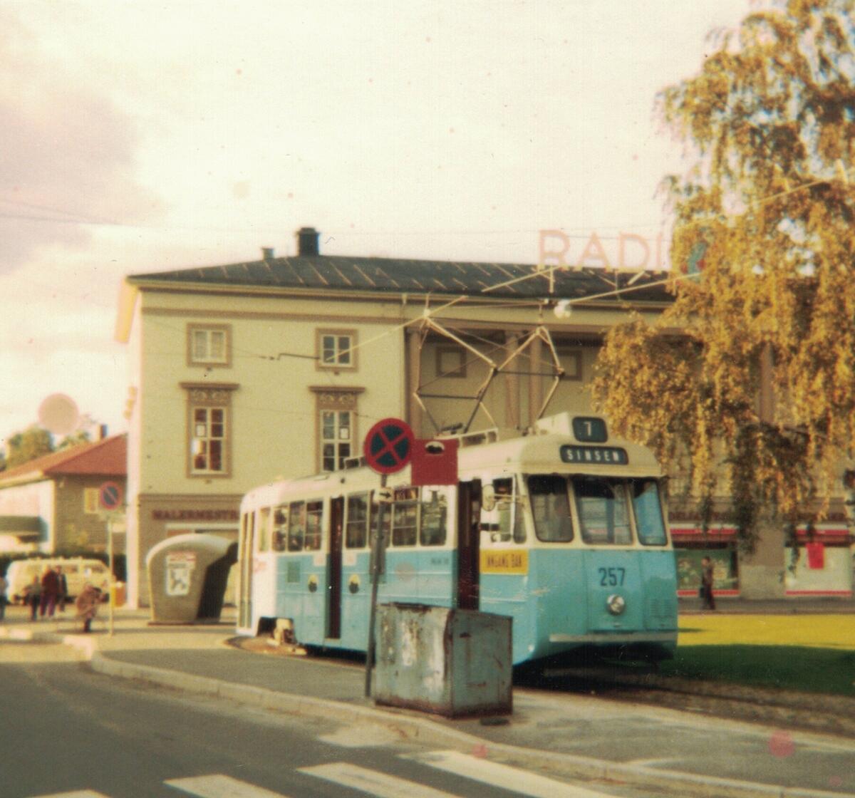 Oslo Sporveier, MBG 257 linje 7. Ullevål hageby.