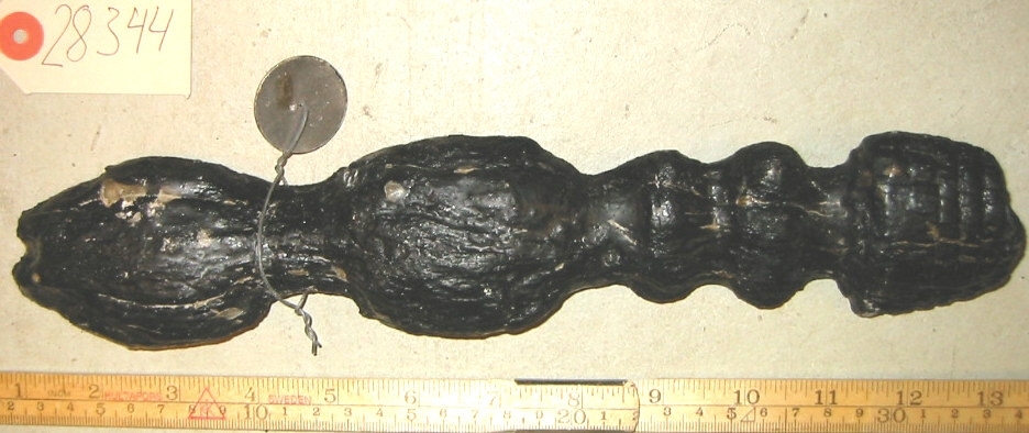 Skulpterad trädetalj