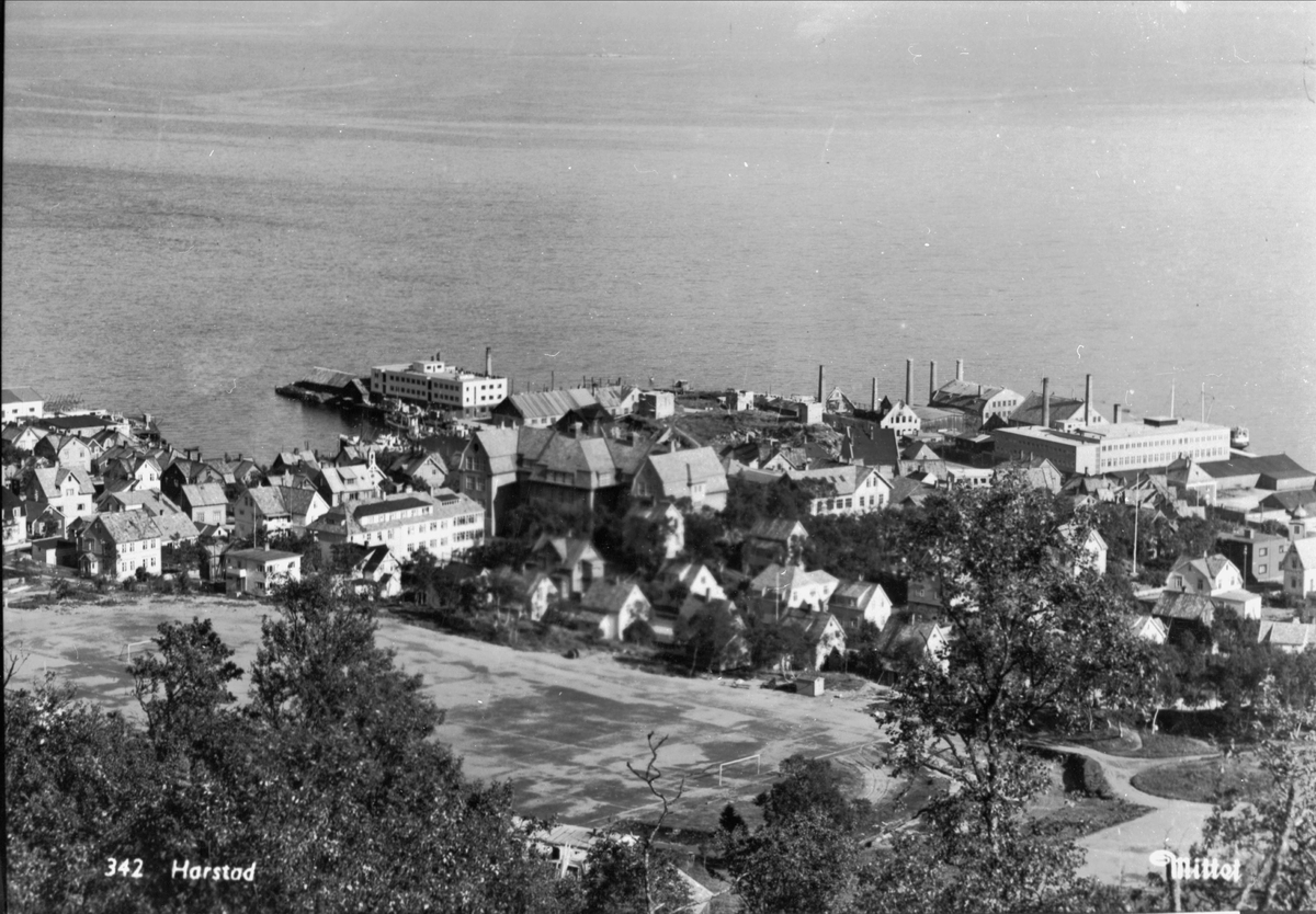 Parken og Hamnneset i Harstad.