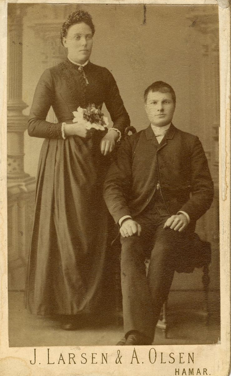 Bryllupsportrett.