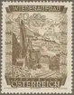 Frimärke ur Gösta Bodmans filatelistiska motivsamling, påbörjad 1950.
Frimärke från Österrike, 1948. Motiv av Dagbrytning i pallar av järnmalm. Steiermark i Österrike 1948. Eisenerzalperna.