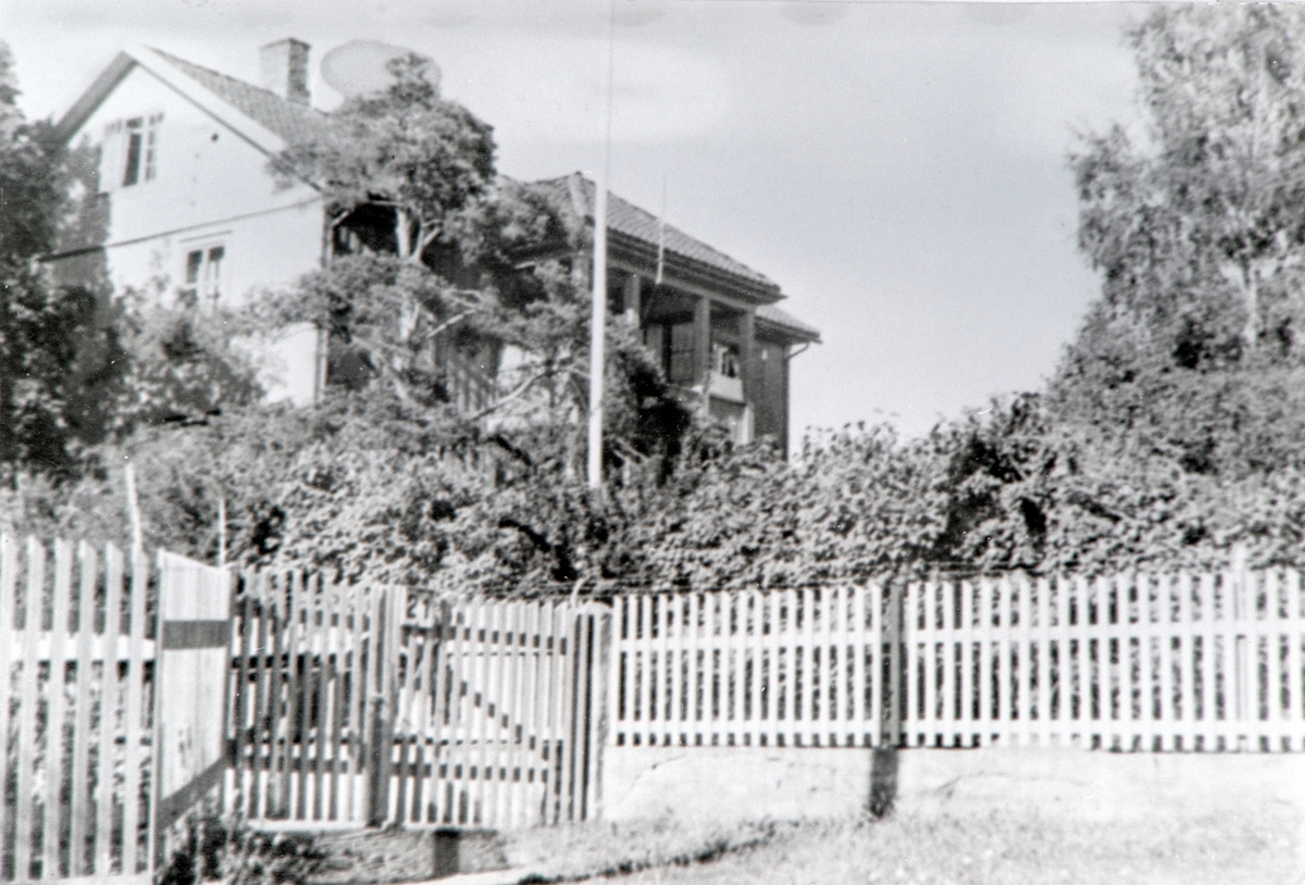 Eksteriør av eiendommen Fredheim, Holmegata 22, som senere fikk adressen St. Olavs gate 95, Hamar. 
Huset ble oppført av baker Nils Klungseth i 1880-årene. Huset ble på 1920-tallet overtatt av lærer Otto Eriksen og frue Nanna Hofstad. Huset lå den gang i Vang, men ble i 1929 flyttet over på en ny grunnmur på samme eiendom. Slik at det da ble liggende innenfor Hamars daværende grense, samtidig som det ble liggende riktig i forhold til den opparbeidede gate strukturen.