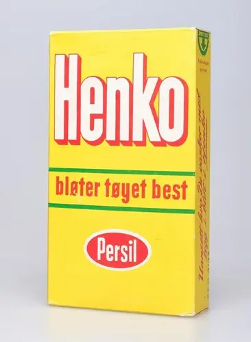 Henko Persil. Mjøsmuseet.