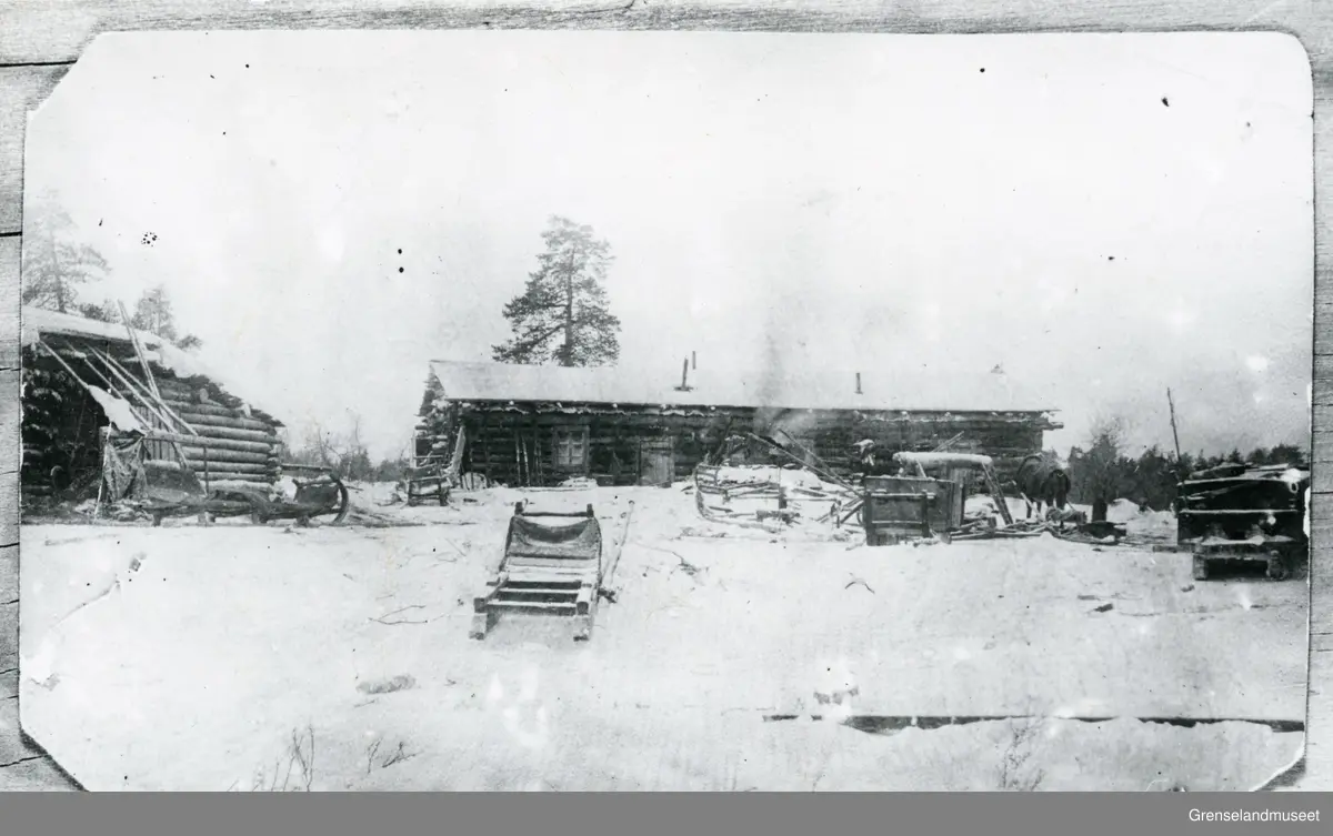 Høvanns koia på Føllvansvasdraget. 