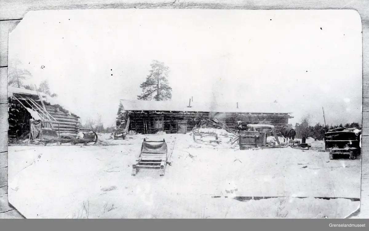 Høvanns koia på Føllvansvasdraget. 