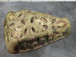 Djurhuvudformade spännen