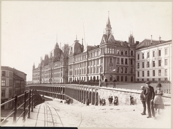 Victoria terrasse og Ruseløkkbasarene.