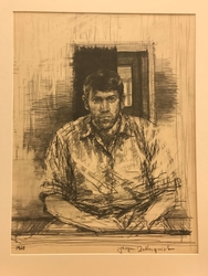 Självporträtt [Teckning]