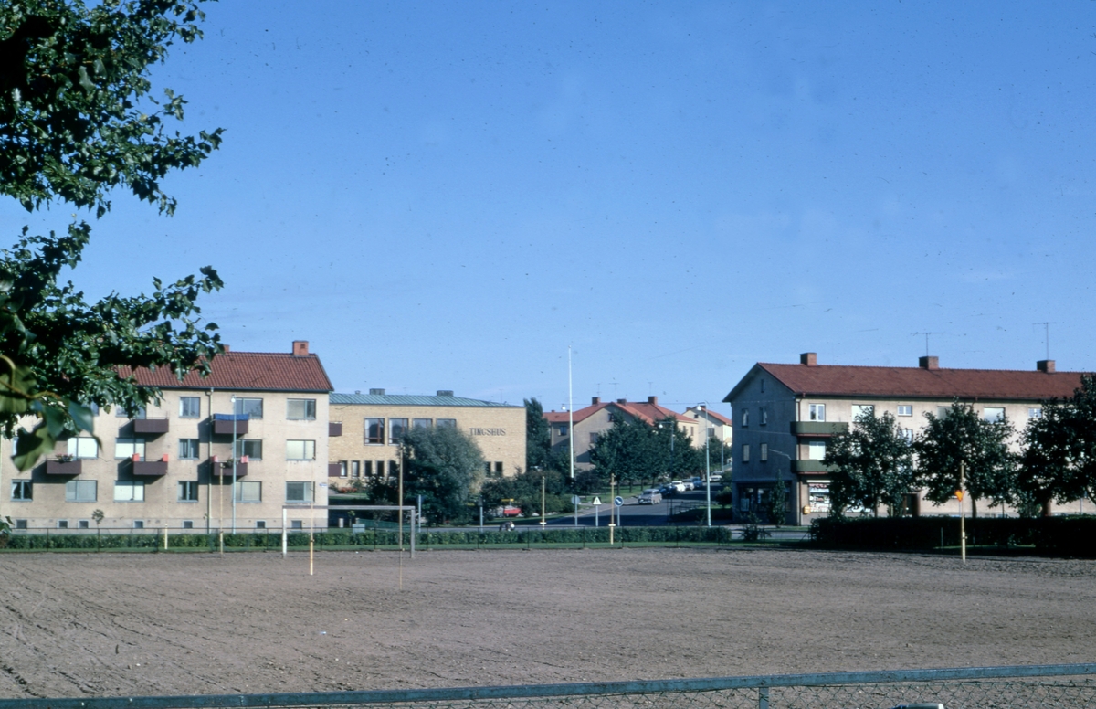 Platsen för blivande biblioteket, 1968.