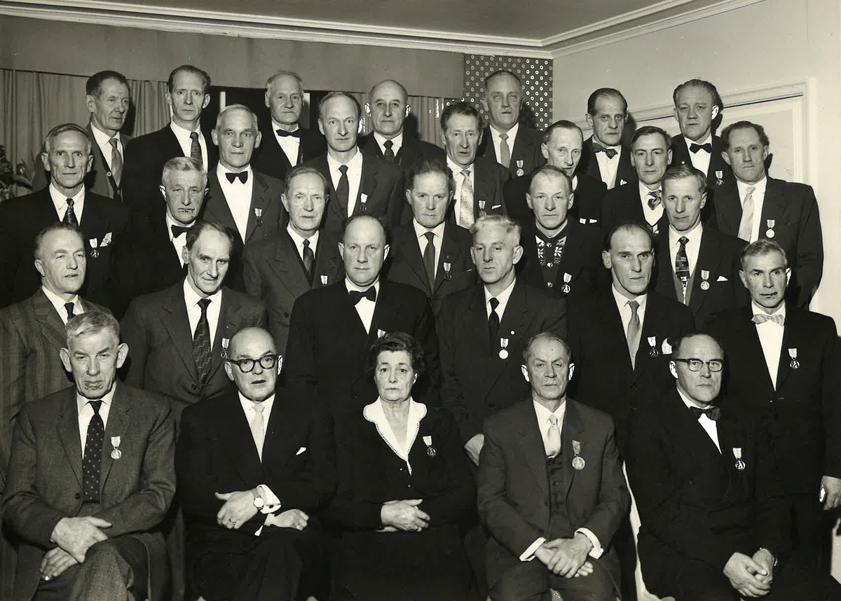 Medaljeutdeling Folldal Verk