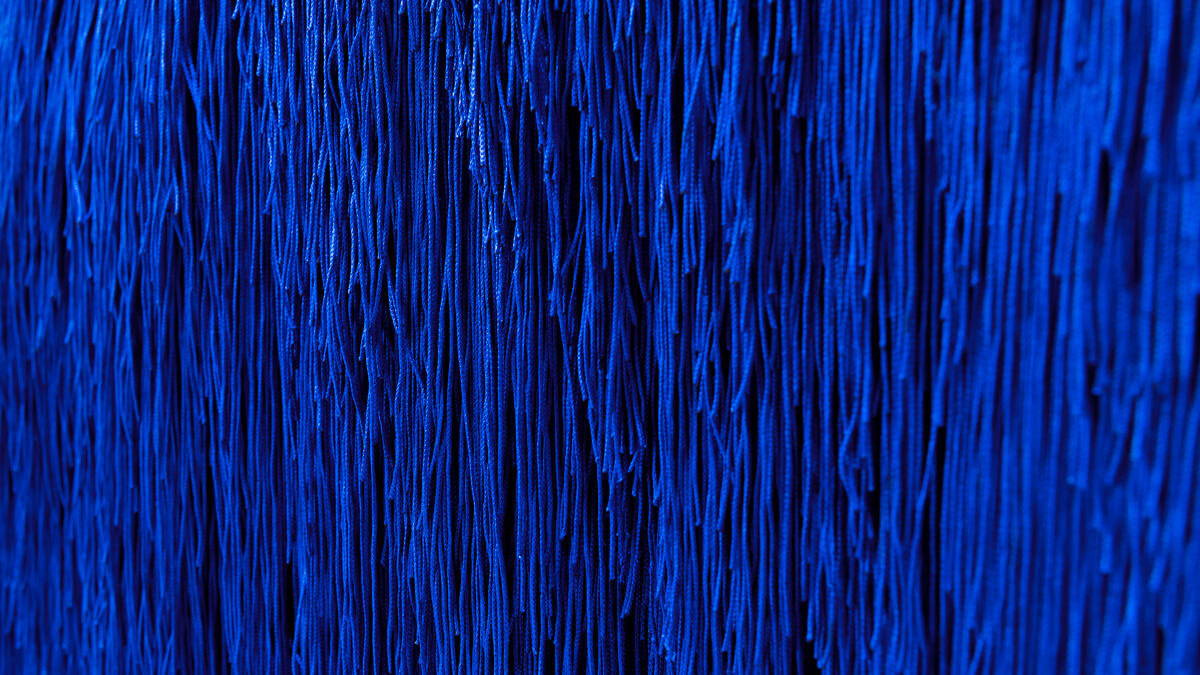 Detalj av Lin Wangs kunstverk