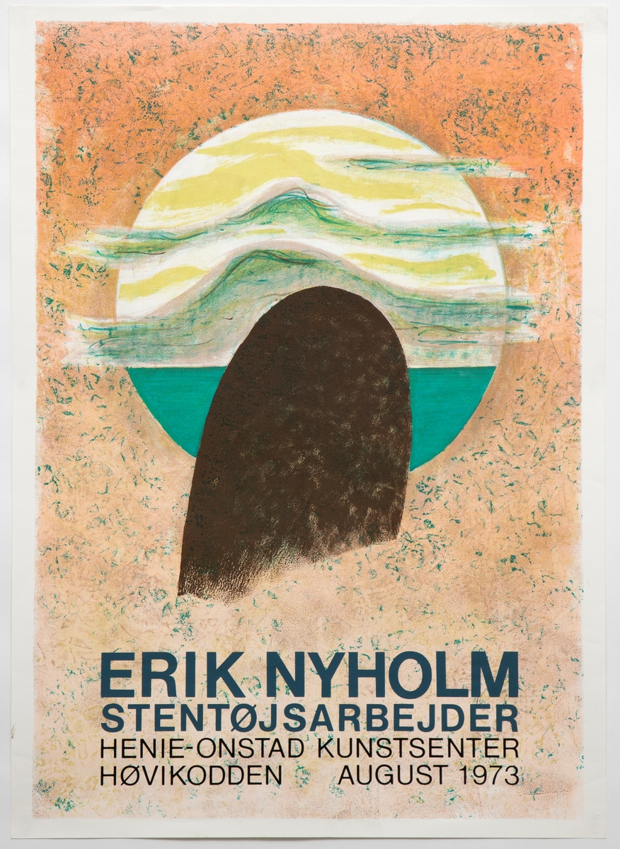 Erik Nyholm: keramik [Utstillingsplakat]