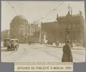 Svenska Balettens affischer vid Alexanderplatz i Berlin.