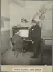 Darius Milhaud och Jean Börlin på Théâtre des Champs-Elysées direktionskontor.