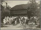 Svenska Balettens dansare på Skansen, förmodligen i uppsättningen 