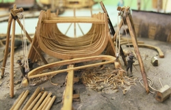 Modell av Södra varvet.