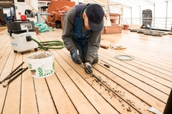 Sankt Eriks däck renoveras.