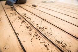 Sankt Eriks däck renoveras.