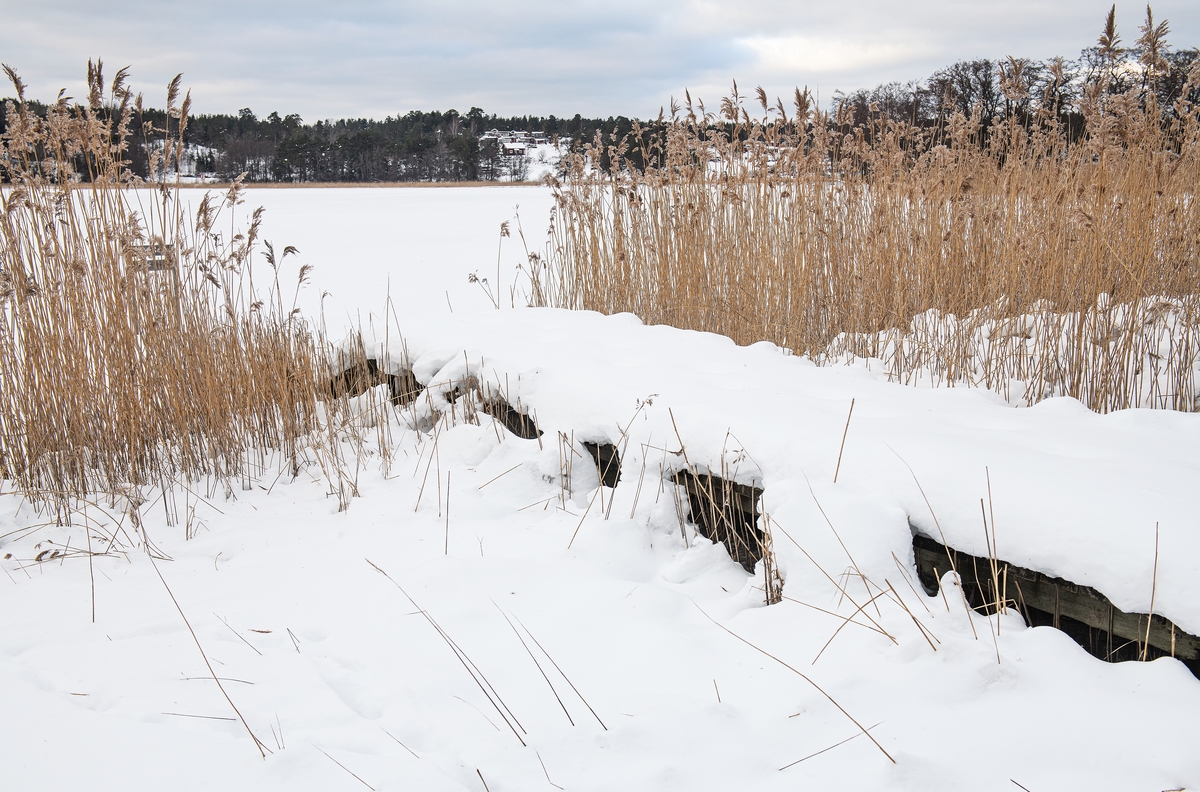  Vinterbilder från Dalarö varv och marinor.