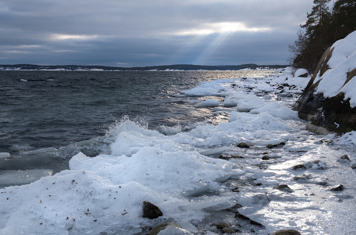  Vinterbilder från Dalarö varv och marinor.