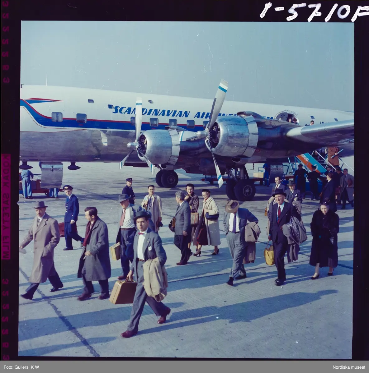 Fotografens anteckning/ förteckning: 1678/G Scandinavian Airlines System Spanien: SAS+diverse annat - Kodacolor