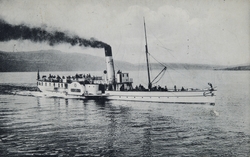 Postkort, Mjøsbåt, D/S Skibladner,