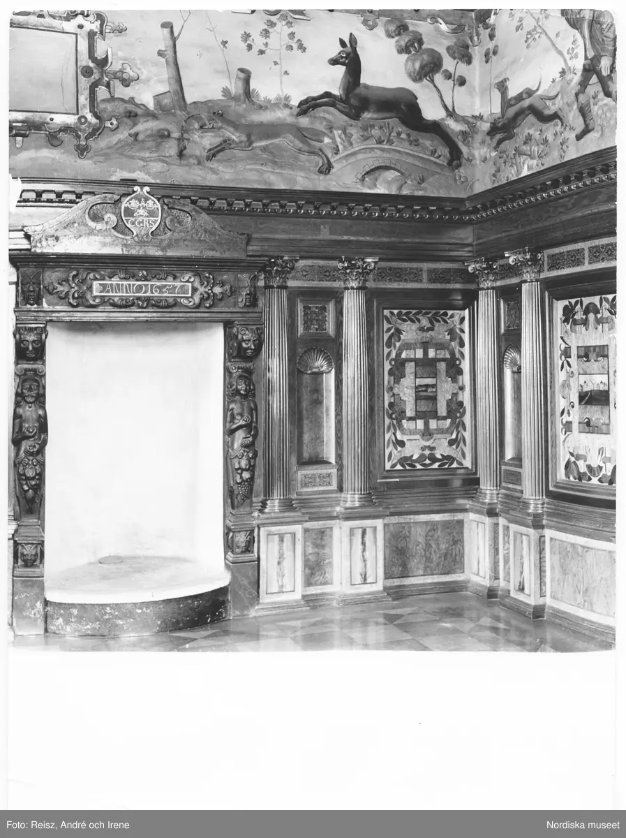 Småland. Erik XIV rum på Kalmar slott.